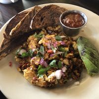 tofu scramble  at Cafe Maggie in Tucson