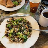 Mushroom Scramble at Cafe Maggie in Tucson