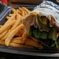 Chk'n wrap #Veganuary at Moodz Co in Pittsburgh