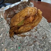Gold bbq chkn sandwich   at Moodz Co in Pittsburgh