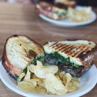 Mushroom Panini  at Beet Box Bakery & Cafe in Denver