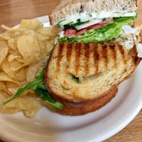 Mediterranean Chickpea Tuna Sandwich and Avocado Melt  at Beet Box Bakery & Cafe in Denver