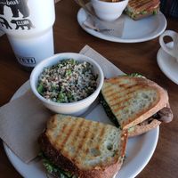 Cremini Panini ❤ at Beet Box Bakery & Cafe in Denver