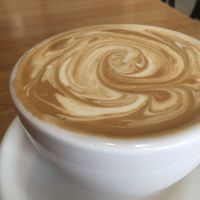 cashew milk latte  at Beet Box Bakery & Cafe in Denver