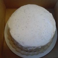 lavender lemon mini cake at Beet Box Bakery & Cafe in Denver