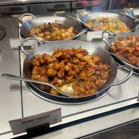 Orange chicken was amazing at Oscar in Tokyo