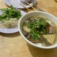 Vegetarian noodle soup   at Am Thuc Chay - Phuong Dong in Da Nang