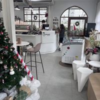 Indoor cafe  at Backyard Cafe x TCT in Surat Thani