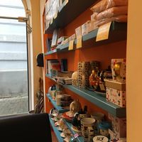 Tea cups  at Cosmos-Heart Cafe in Augsburg