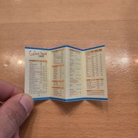 Menu for ants at Cosmos-Heart Cafe in Augsburg