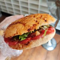 Sandwich at Da Marco in Zurich