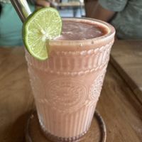 Berry smoothiee  at Mana Retreat in 