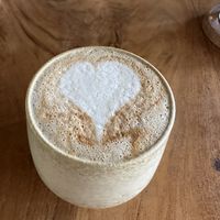 Latte made with love   at Mana Retreat in 