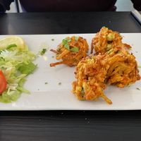 Vegetable pakora   at Taste of India in Isle Of Skye