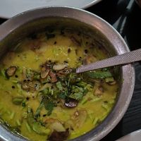 Plain rice and tarka dal at Taste of India in Isle Of Skye