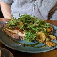 Veggie Open Sandwich (vegan) at Esquires in Limerick
