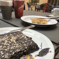 Brownie Vegano  at Frau Bondan Café in Belo Horizonte