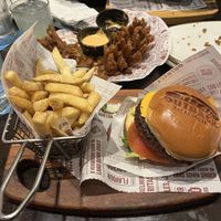   at Outback Steakhouse in Sao Paulo