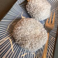 mochi vegan green tea   at Tenmaya in Rome