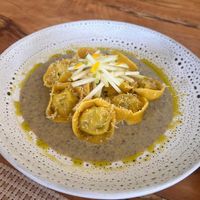 Ravioli spinach at Kina Kind Cuisine in Pattaya