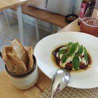 3 Tomatoes, With vegan cheese at Kina Kind Cuisine in Pattaya