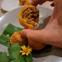 Starter (stuffed with lentils) at Kina Kind Cuisine in Pattaya