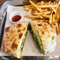 The delicious Quinoa Crunch. at Q Burger in Qualicum Beach