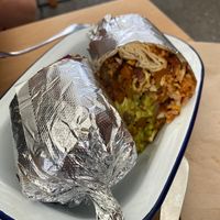 Vegan burrito at Gringas in Mangawhai