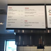 Menu at Chipotle   at Chipotle in Rocky Mount