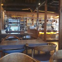 Interior at Ryu Coffee Roasters in Daegu