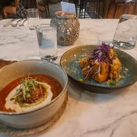 Beyond meatball and tofu starter at Ver De in El Nido