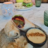 Rainbow wrap at Ver De in El Nido