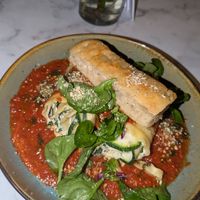 Lasagna roll ups at Ver De in El Nido