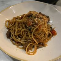 Pasta and meatballs  at Ver De in El Nido