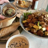 BEYOND MEAT meatball and Asian crunch salad , 10/10  at Ver De in El Nido