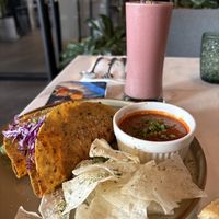 Birria! And berry cacao   at Ver De in El Nido