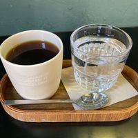 Americano from Nomad coffee roasters at Bô Coffee in Madrid