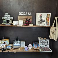 Merch at Retro Coffee in Asheville