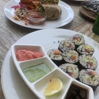 Sushi  at Earth Cafe and Market in Ubud
