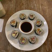 Nori maki   at Earth Cafe and Market in Ubud