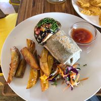 Mighty Burrito  at Earth Cafe and Market in Ubud
