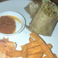 jerusalem wrap at Earth Cafe and Market in Ubud