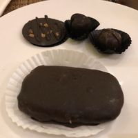 vegan desserts  at Earth Cafe and Market in Ubud