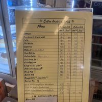 Coffee options  at Cheese Cake & Bake - Food Stall in Koh Phangan
