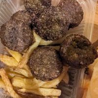 Falafel and chips at Lebanese Bites - Food Stall in Koh Phangan
