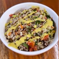 Quinoa bowl  at The Green Zen in Rodney Bay