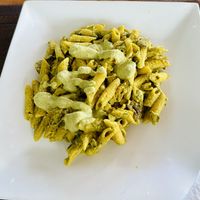 Alfredo pasta   at The Green Zen in Rodney Bay