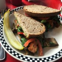 Pea patch sandwich  at The Fly Trap in Ferndale