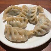 Steamed dumplings  at Green Sprout in Atlanta