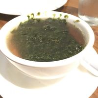 Seaweed tofu soup at Green Sprout in Atlanta